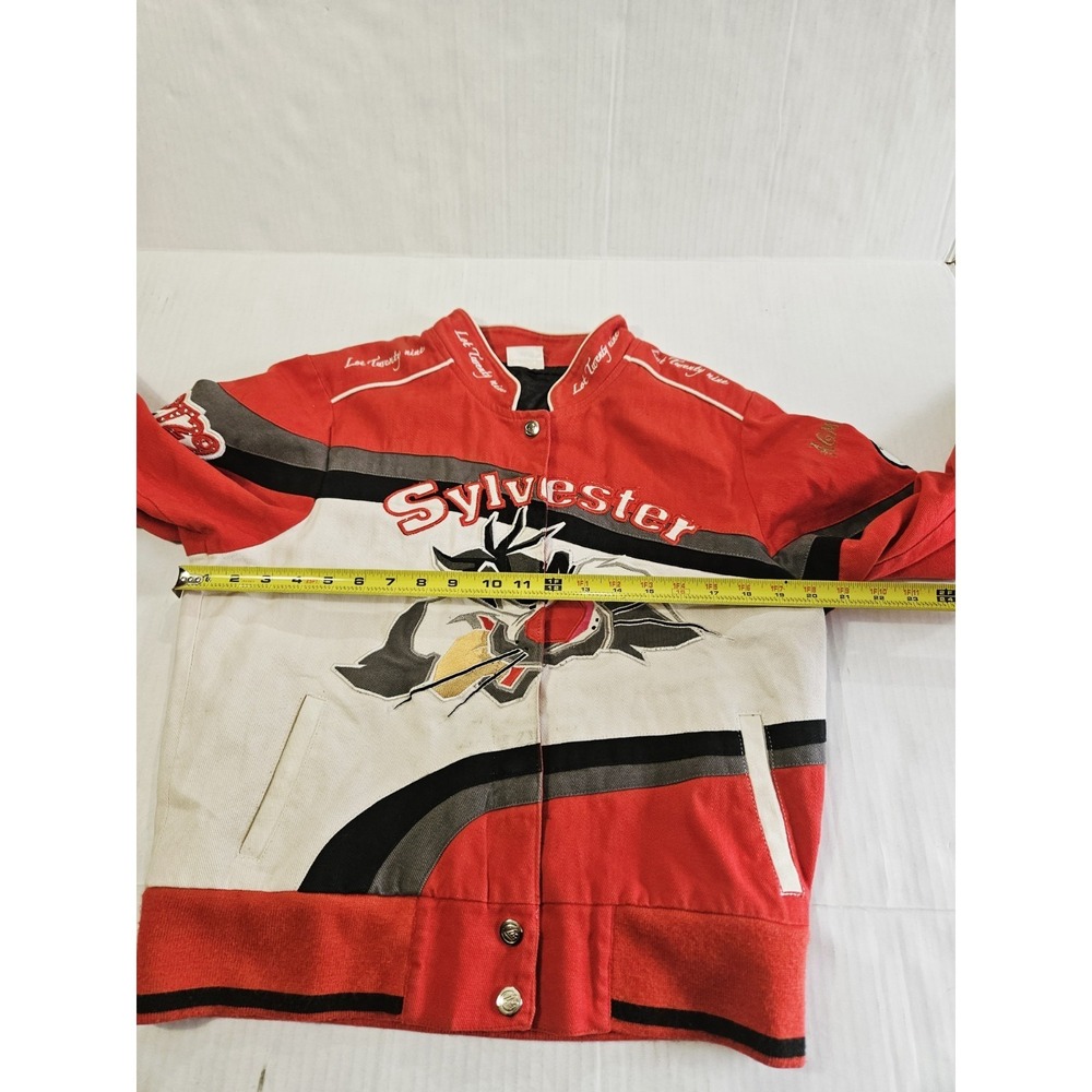 Looney Tunes Lot 29 Premium Wear Sylvester Nascar Youth XL Long Sleeved - Picture 11 of 12